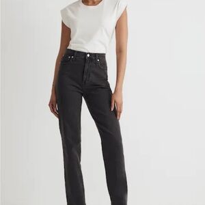 Madewell High Rise Charcoal Women's Jeans